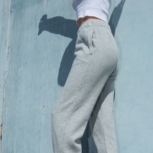 Gray Brandy Melville Rosa Sweatpants